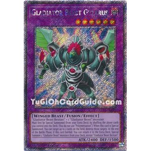 Gladiator Beast Gyzarus (Platinum Secret Rare)