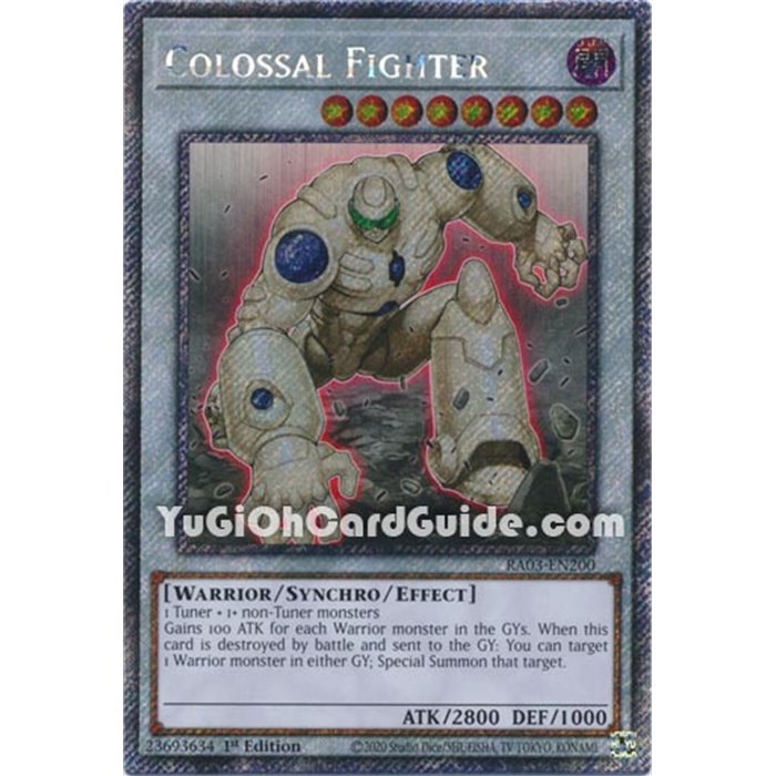 Colossal Fighter (Quarter Century Secret Rare)