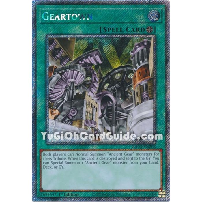 Geartown (Quarter Century Secret Rare)