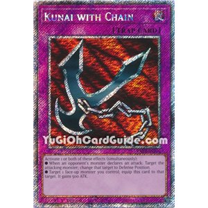 Kunai With Chain (Platinum Secret Rare)