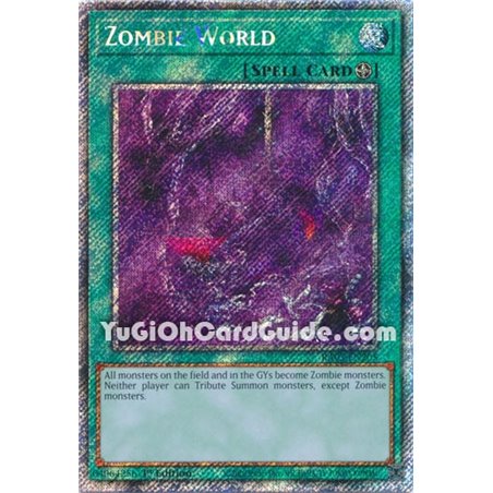 Zombie World (Platinum Secret Rare)