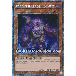 Plaguespreader Zombie (Platinum Secret Rare)