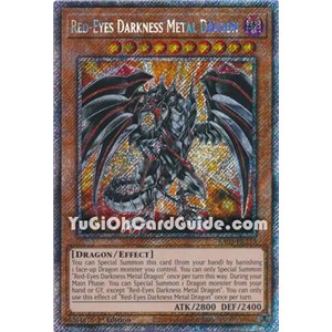 Red-Eyes Darkness Metal Dragon (Platinum Secret Rare)