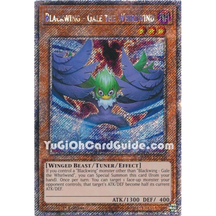 Blackwing - Gale the Whirlwind (Platinum Secret Rare)