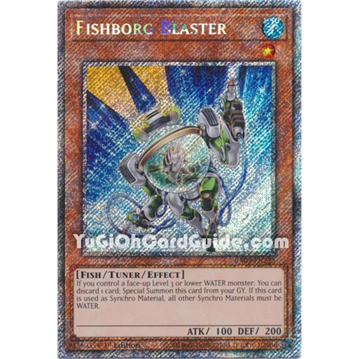 Fishborg Blaster (Quarter Century Secret Rare)