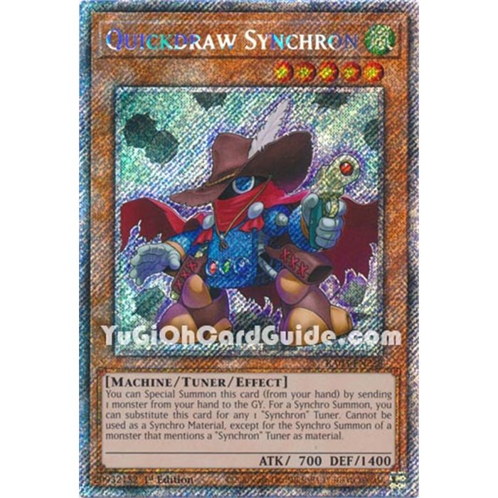 Quickdraw Synchron (Platinum Secret Rare)