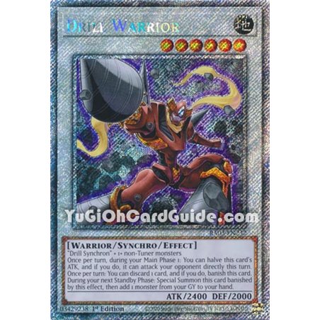 Drill Warrior (Quarter Century Secret Rare)