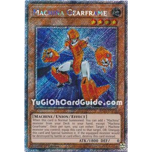 Machina Gearframe (Platinum Secret Rare)