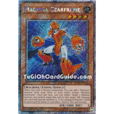 Machina Gearframe (Platinum Secret Rare)