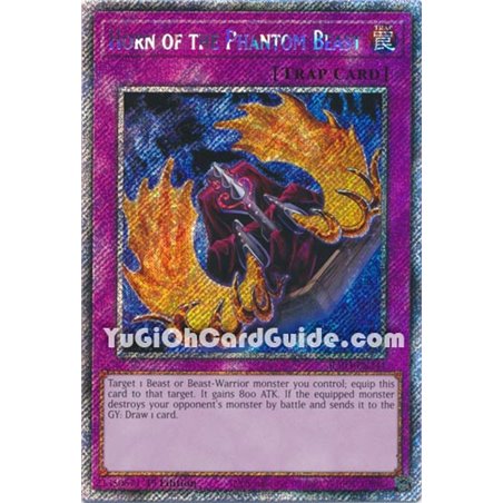 Horn of the Phantom Beast (Quarter Century Secret Rare)