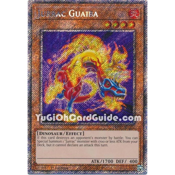 Jurrac Guaiba (Platinum Secret Rare)