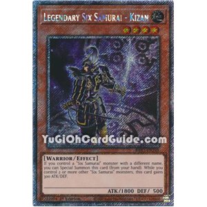 Legendary Six Samurai - Kizan (Platinum Secret Rare)