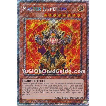 Master Hyperion (Platinum Secret Rare)