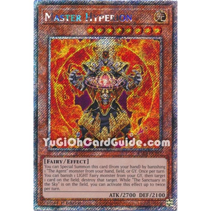 Master Hyperion (Quarter Century Secret Rare)