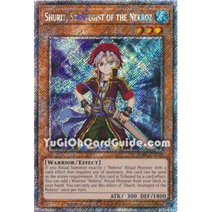 Shurit, Strategist of the Nekroz (Quarter Century Secret Rare)