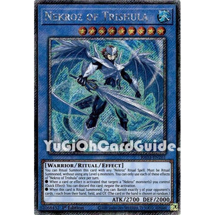 Nekroz of Trishula (Quarter Century Secret Rare)