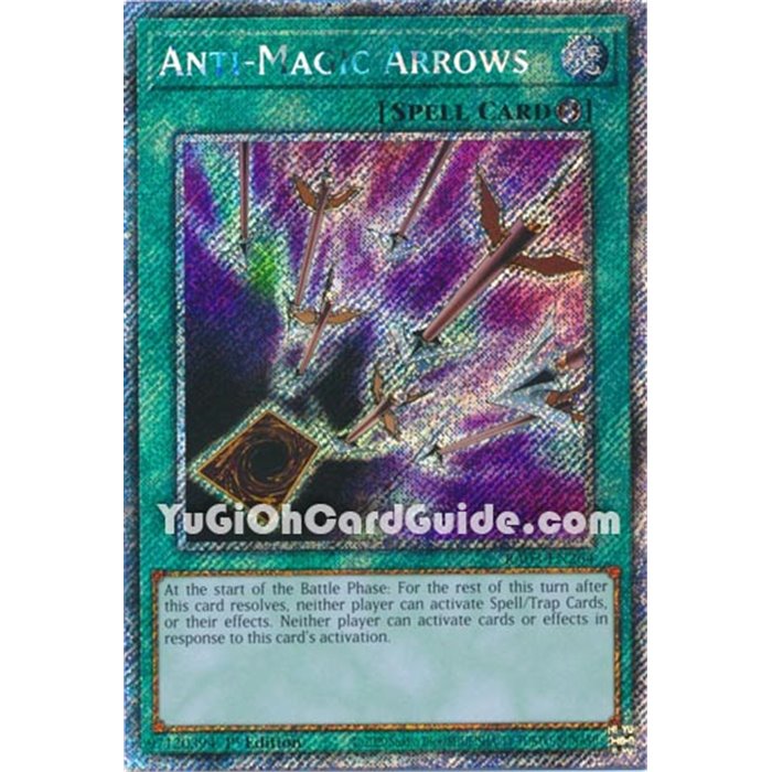 Anti-Magic Arrows (Platinum Secret Rare)