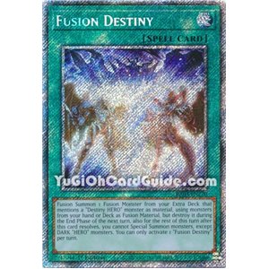 Fusion Destiny (Quarter Century Secret Rare)