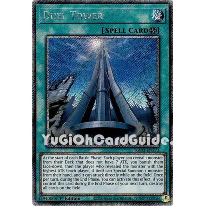 Duel Tower (Quarter Century Secret Rare)