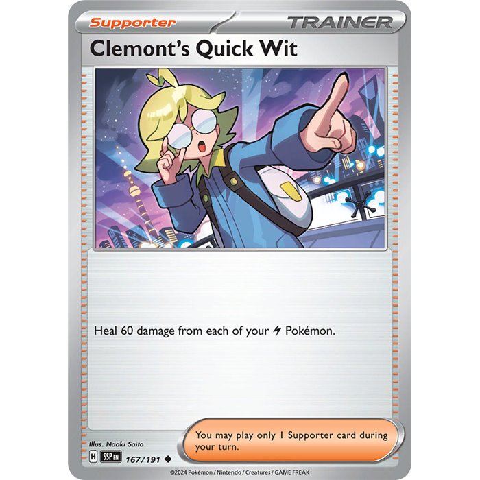 Clemont's Quick Wit