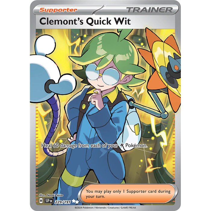 Clemont's Quick Wit