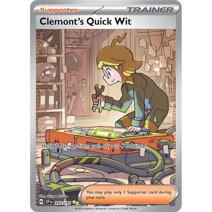 Clemont's Quick Wit