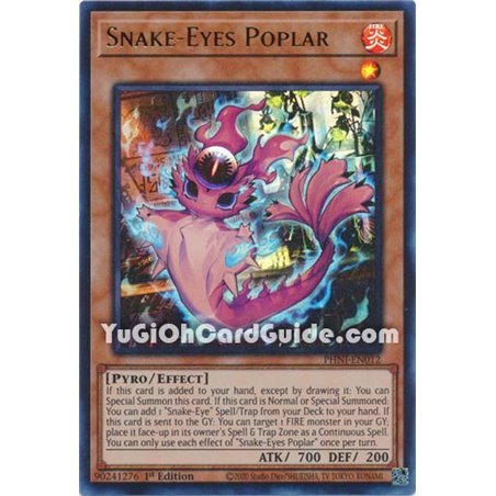 Snake-Eyes Poplar (Quarter Century Secret Rare)