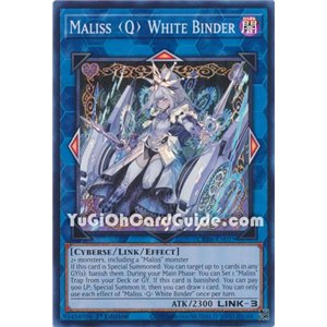 Maliss Q White Binder (Super Rare)