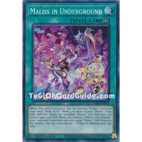 Maliss in Underground (Collector Rare)