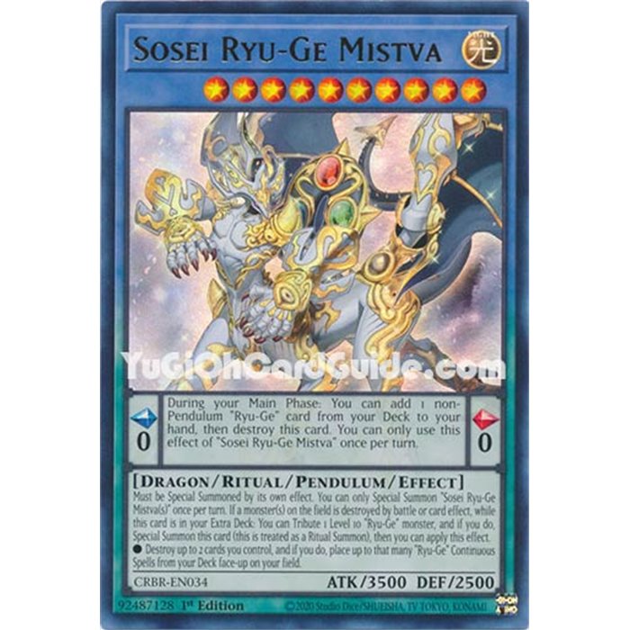 Sosei Ryu-Ge Mistva (Ultra Rare)