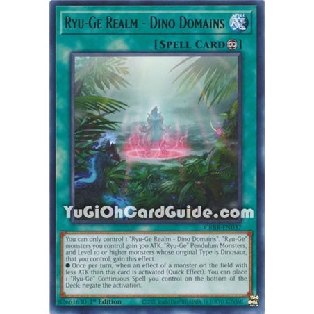 Ryu-Ge Realm - Dino Domains (Rare)