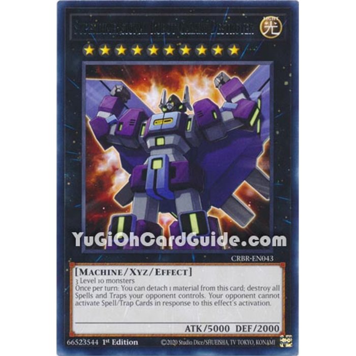 Superdimensional Robot Galaxy Destroyer (Rare)