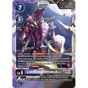 LordKnightmon ACE (Super Rare)