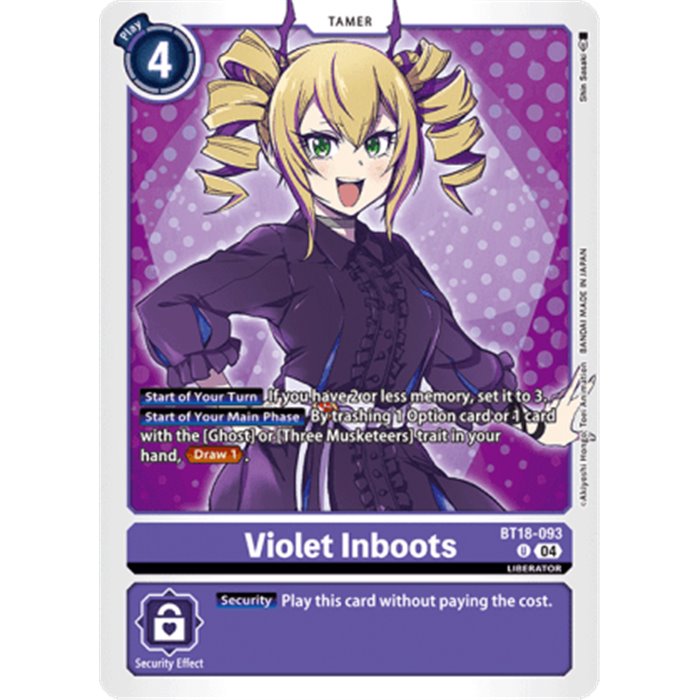 Violet Inboots (Uncommon)