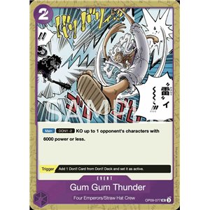 Gum-Gum Lightning (Uncommon)