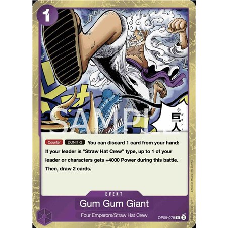 Gum-Gum Giant (Rare)