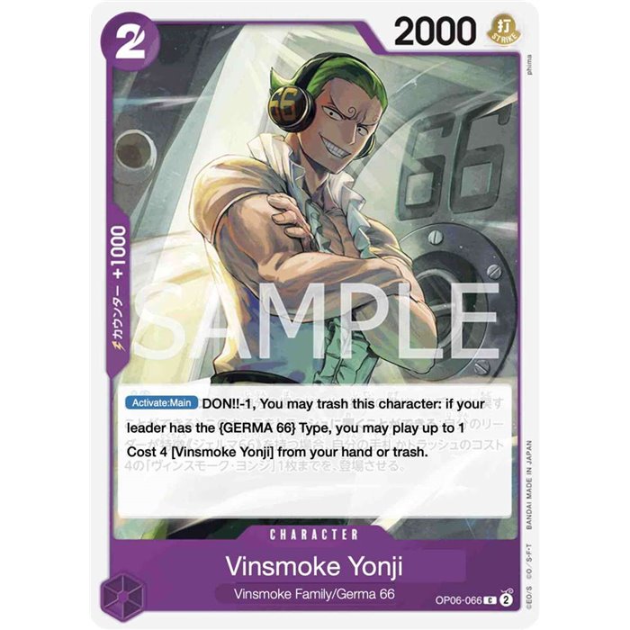 Vinsmoke Yonji (Common)