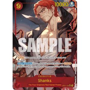 Shanks (Secret Rare) (Alternate Art) (PRB-01)