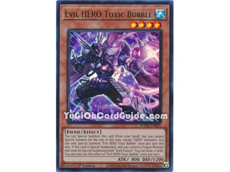 Evil HERO Toxic Bubble (Ultra Rare)