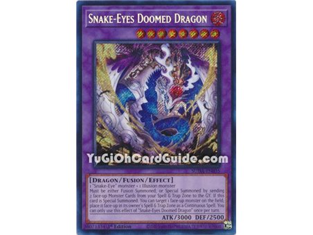 Snake-Eyes Doomed Dragon (Quarter Century Rare)