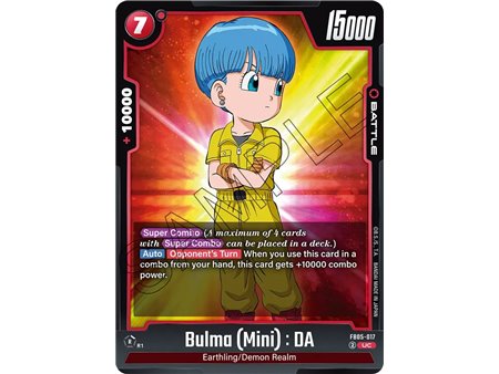 Bulma (Mini) : DA (Uncommon)