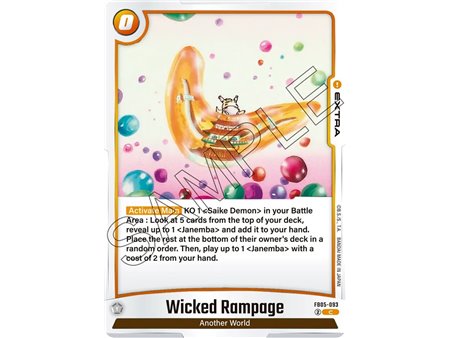 Wicked Rampage (Common)