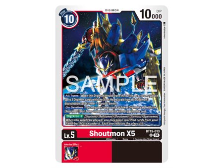 Shoutmon X5 (Uncommon)