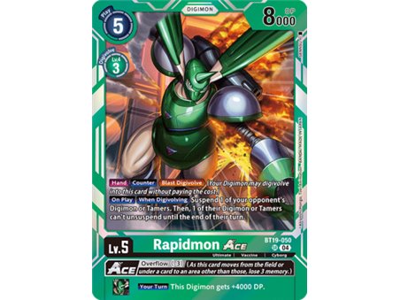 Rapidmon ACE (Super Rare)