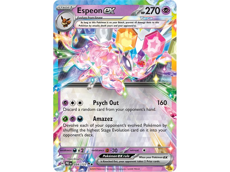 Espeon ex (Double Rare) Espeon ex (Double Rare)