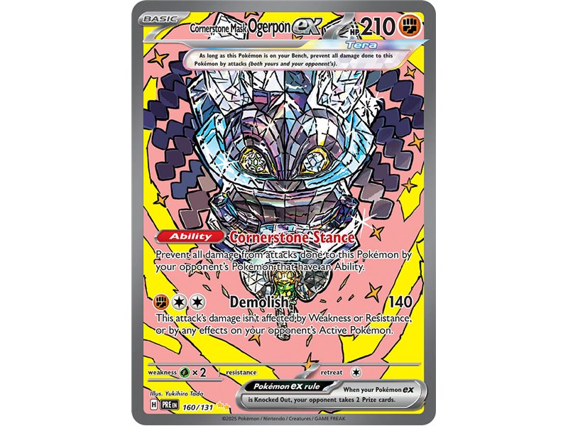 Cornerstone Mask Ogerpon ex (Special Illustration Rare) Cornerstone Mask Ogerpon ex (Special Illustration Rare)