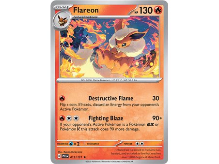Flareon (Rare/Reverse Holofoil)