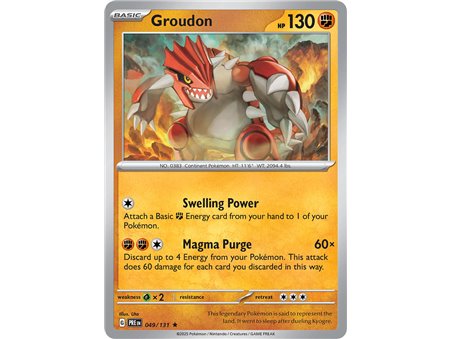 Groudon (Rare/Reverse Holofoil)