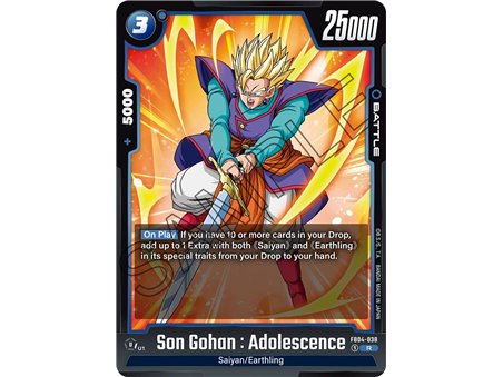 Son Gohan : Adolescence (Rare)