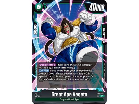 Great Ape Vegeta (Super Rare)